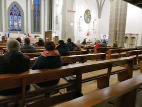Lumen Christi - Auferstehungsmesse in St. Crescentius (Foto: Karl-Franz Thiede)